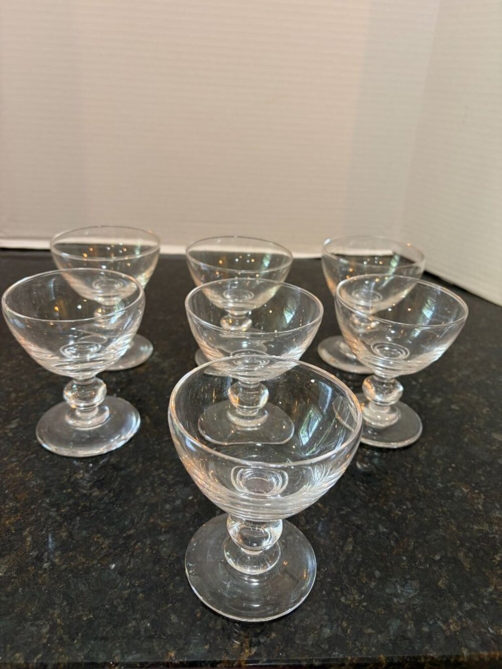 Parfait or Cordial Glasses (Qty. 7)